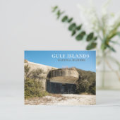 Carte Postale Batterie Langdon, Fort Pickens, Gulf Islands NS (Debout devant)