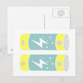 Carte Postale Batteries (Devant / Derrière)