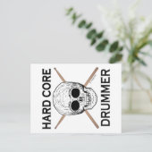 Carte Postale Batteur à noyau dur (Debout devant)