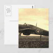 Carte Postale Batteur Scramblé Pour Décollage (Devant / Derrière)