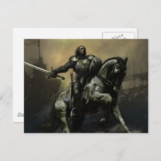 Carte Postale Battle Knight (Devant / Derrière)