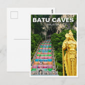 Carte Postale Batu Caves Malaisie Selangor (Devant / Derrière)