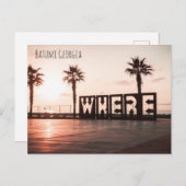 Carte Postale Batumi, Géorgie (Devant / Derrière)