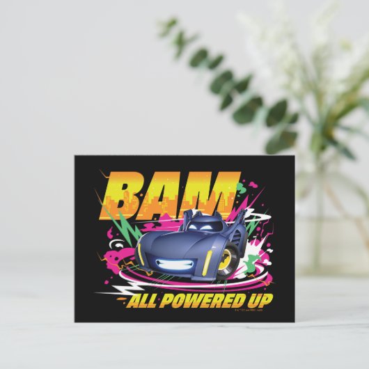 Carte Postale Batwheel™ Bam - Tous optimisés (Debout devant)