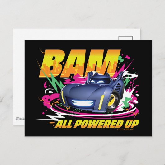 Carte Postale Batwheel™ Bam - Tous optimisés (Devant / Derrière)