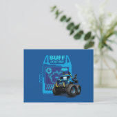 Carte Postale Batwheel™ Buff - Le Camion Bat (Debout devant)