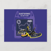 Carte Postale Batwheels™ Batwing - L'avion de Batman (Devant)