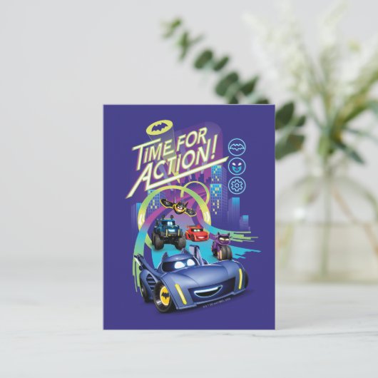 Carte Postale Batwheels™ - C'est l'heure d'agir (Debout devant)