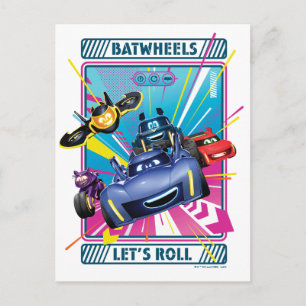Carte Postale Batwheels™ - C'est parti !