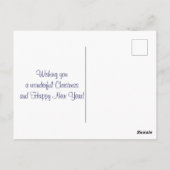 Carte Postale Baube rose (Dos)