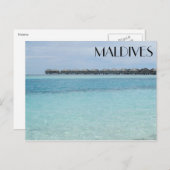 Carte Postale baudriers des maldives (Devant / Derrière)