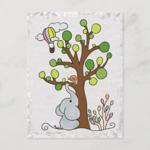 Carte Postale Baum élégant et indéterminé