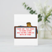 Carte Postale bavard (Debout devant)