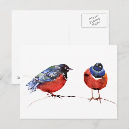 Carte Postale Bavardage 2013 (Devant / Derrière)