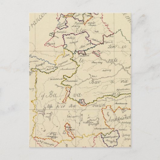 Carte Postale Bavière (Devant)