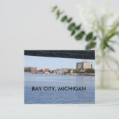 CARTE POSTALE BAY CITY, MICHIGAN POST CARD (Debout devant)