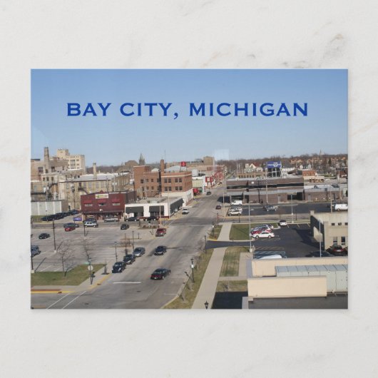 CARTE POSTALE BAY CITY, MICHIGAN POST CARD (Devant)