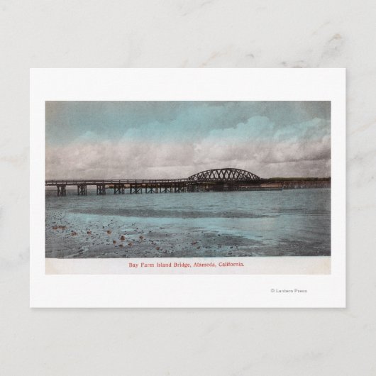 Carte Postale Bay Farm Island BridgeAlameda, CA (Devant)