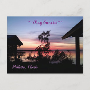 Carte Postale Bay Sunrise Matlacha Floride