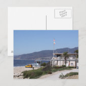 Carte Postale Bay Watch Los Angeles (Devant / Derrière)