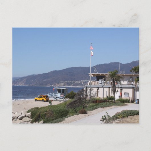 Carte Postale Bay Watch Los Angeles (Devant)