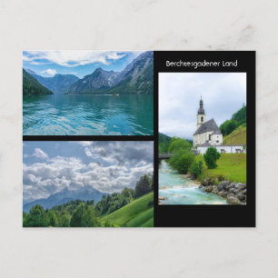 Carte Postale Bayern Berchtesgadener Land - Collage
