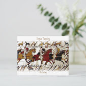 Carte postale Bayeux Tapestry a4 (Debout devant)