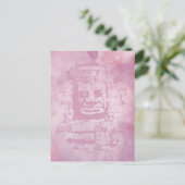 Carte Postale Bayon Face rose (Debout devant)