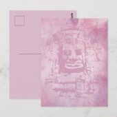 Carte Postale Bayon Face rose (Devant / Derrière)