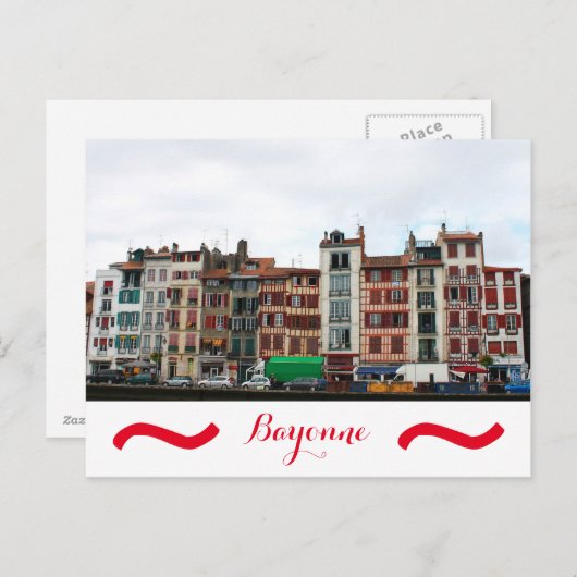 Carte postale Bayonne (Devant / Derrière)