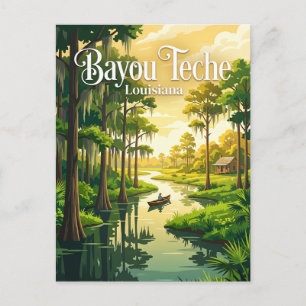 Carte Postale Bayou Teche Louisiane