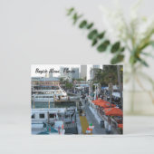 Carte Postale Bayside Miami, Floride (Debout devant)