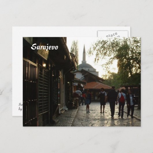 Carte Postale Bazar (Devant / Derrière)