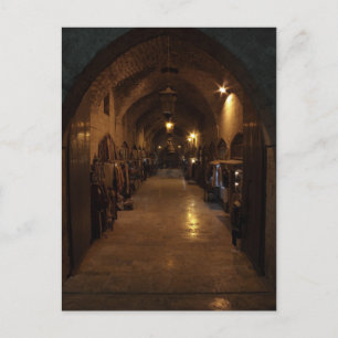 Carte Postale Bazar arabe d'artisanat d'Alep - Syrie Moyen-Orien