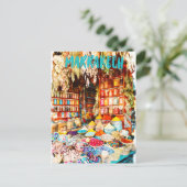 Carte Postale Bazar Marrakech Maroc (Debout devant)