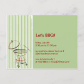 Carte postale BBQ Party (Devant)