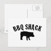 Carte Postale BBQ Shack (Devant / Derrière)