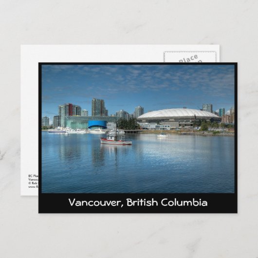 Carte Postale BC Place Stadium (Devant / Derrière)