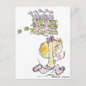 Carte Postale BD-001a Birthday Boy Running (Devant)