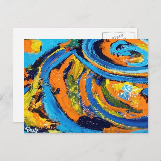 Carte postale Be Bowling (Devant / Derrière)