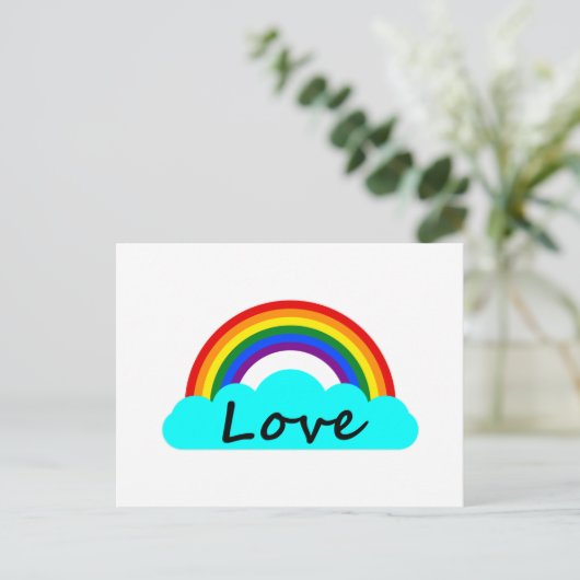 Carte Postale Be Kind - LGBT Rainbow (Debout devant)