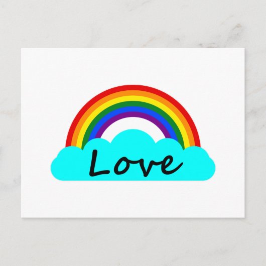 Carte Postale Be Kind - LGBT Rainbow (Devant)