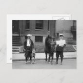 Carte Postale Be Kind to Animals Week, 1923 (Devant / Derrière)