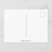 Carte postale Be love (Dos)