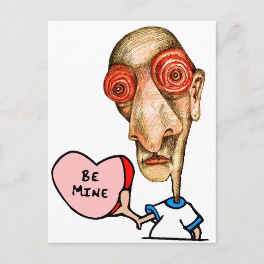 Carte Postale Be+Mine Insomniaque (Devant)