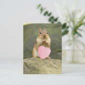 Carte postale Be Mine Little Chipmunk (Debout devant)