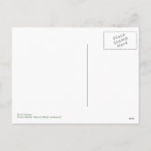 Carte postale 'Be My Valentine' (Dos)
