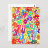 Carte Postale be someone oms makes (Devant / Derrière)