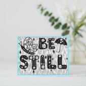 Carte Postale Be Still Coloring Postcard (Debout devant)