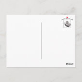 Carte Postale Be Still Coloring Postcard (Dos)